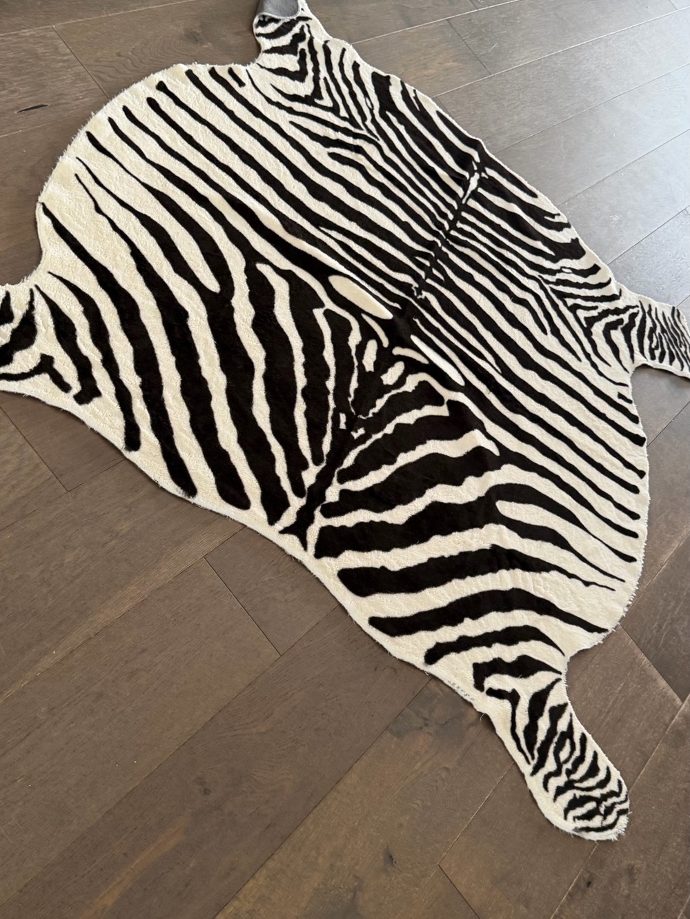 Zebra-Print Women’s Sweater - Black & White